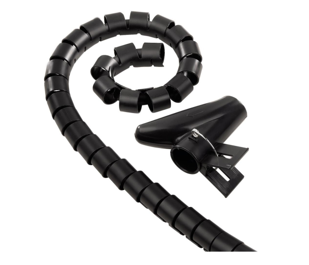 Hama Hama Osłona na kable, 1,5 m, 30 mm, czarna - 620711 - zdjęcie